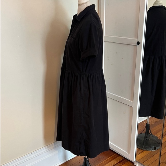 Everlane The Parklet Shirtdress in Black - Size 6 (Oversized) - Picture 8 of 13